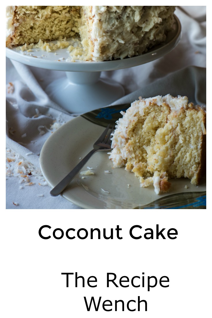 The essential coconut cake recipe for your arsenal! And the cream cheese frosting . . . oh yeah! | The Recipe Wench