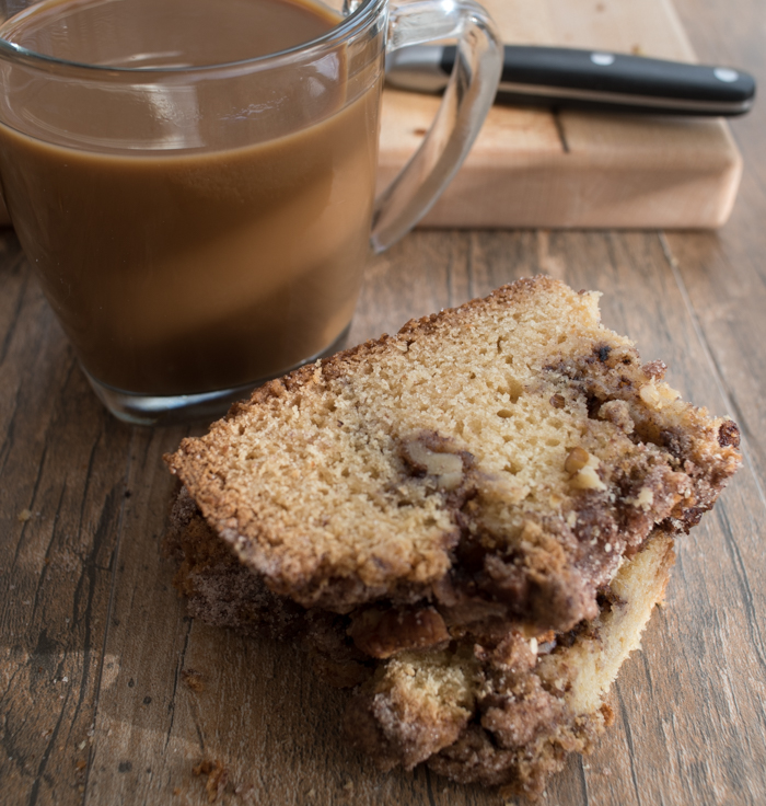 Here's a great recipe for cinnamon walnut coffee cake. Pour yourself a big glass of milk or hot cup of coffee and enjoy! - The Recipe Wench