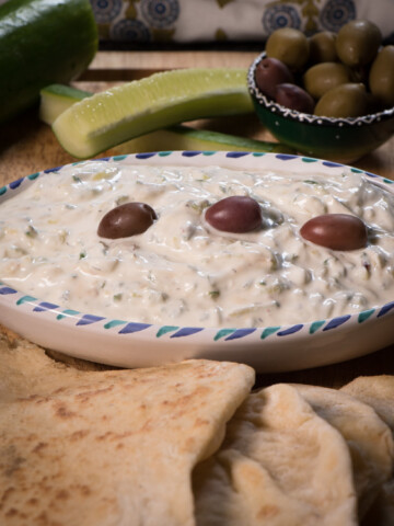 Tzatziki with a hint of dill - goes so well with grilled chicken or steak