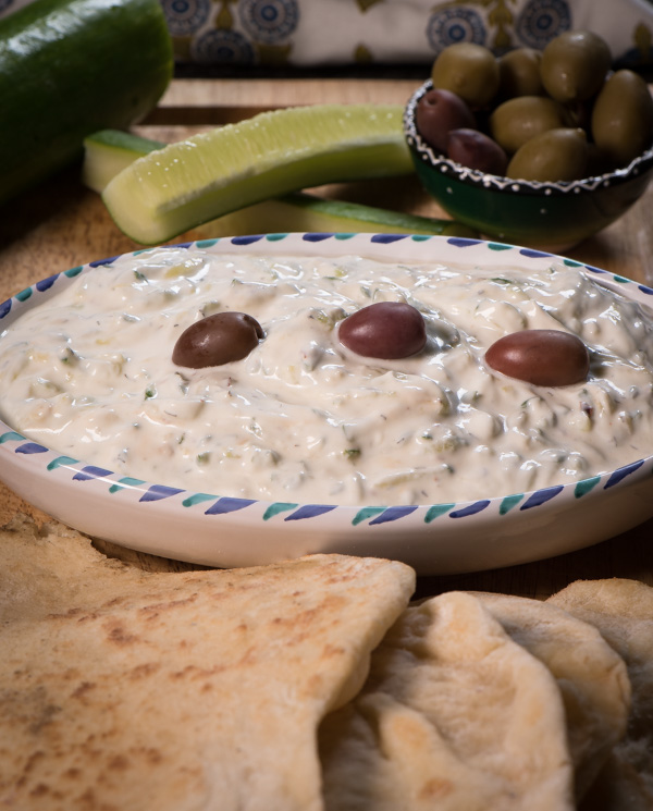 Tzatziki with a hint of dill - goes so well with grilled chicken or steak