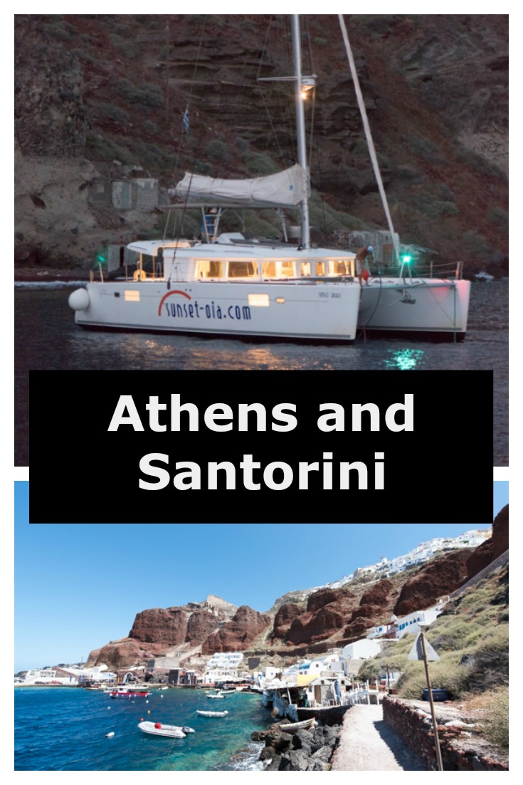 The Recipe Wench is on tour in Athens and Santorini Here are the highlights!